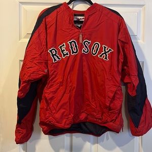 Red Sox pullover windbreaker
